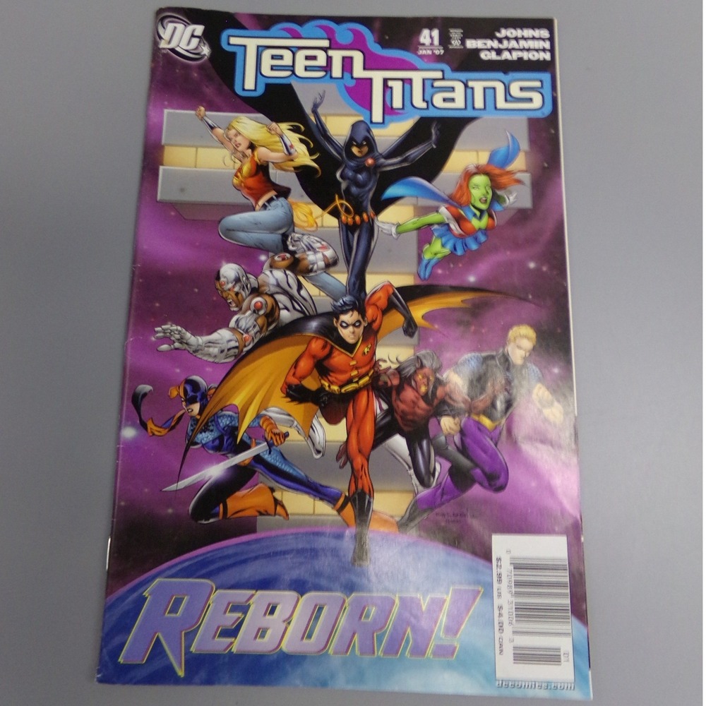 DC Comics Teen Titans Reborn Issue‎ 41 Comic Book 2007